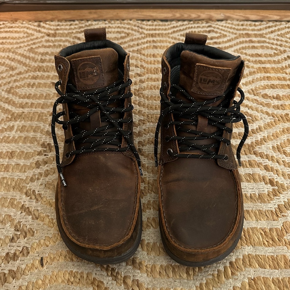 Lems waterproof boulder boots
